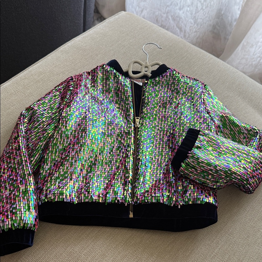 Billieblush Multicolor Sequin Jacket